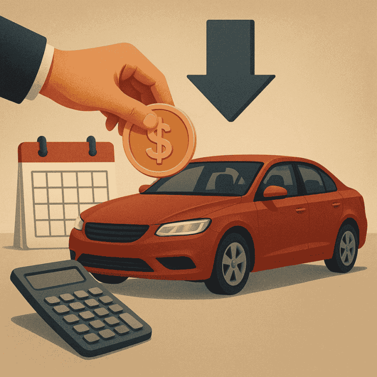 Cómo afecta el enganche a la mensualidad y al costo total de tu auto