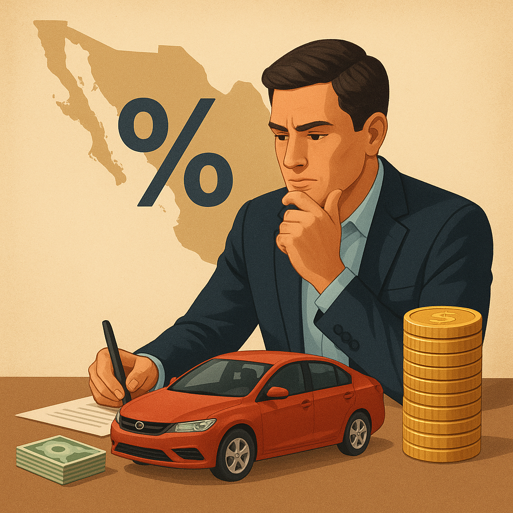Como negociar melhor um financiamento de carro sem entrada no México