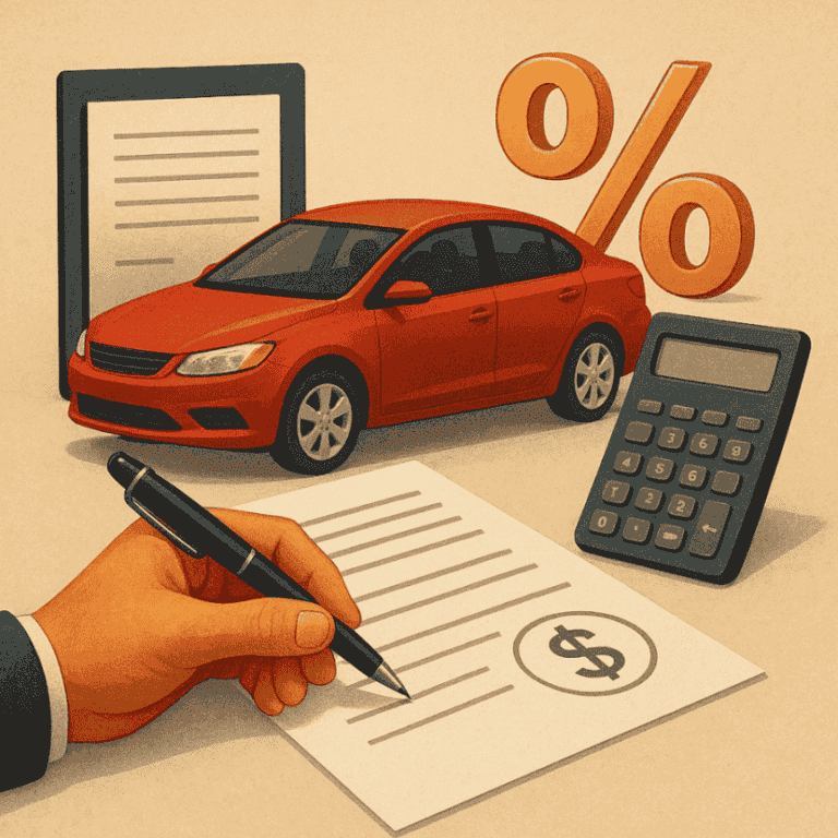 Cómo negociar una mejor tasa al financiar un auto sin enganche en México