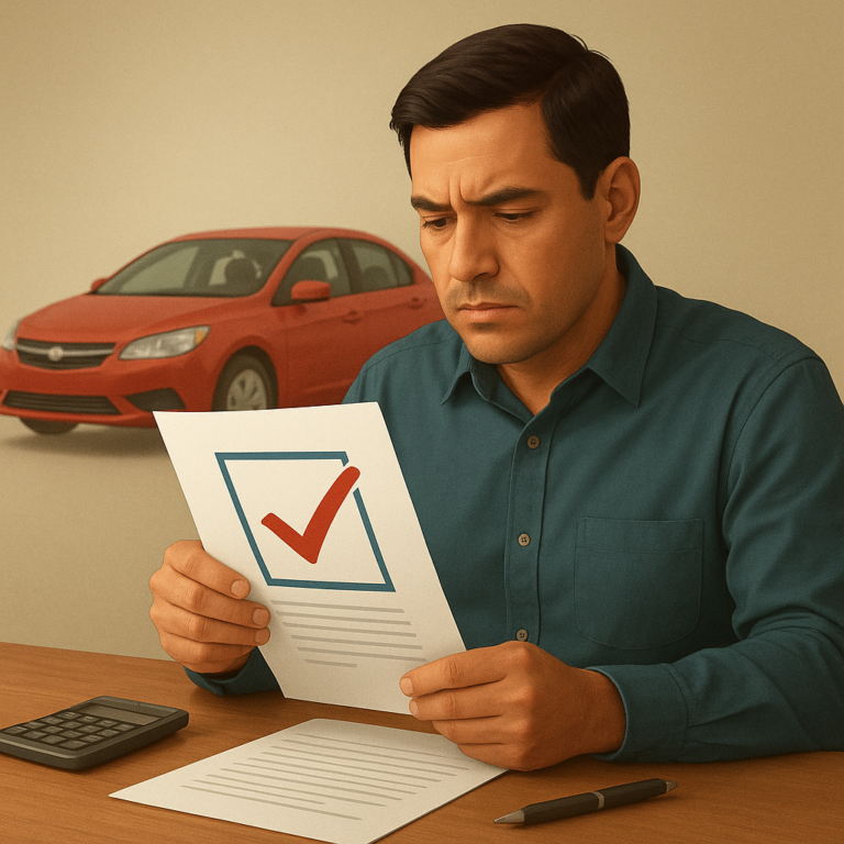 Como saber se o seu perfil aprova um financiamento de veículo sem entrada no México
