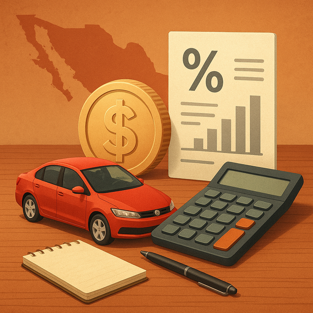 Quanto custa financiar um carro sem entrada no México